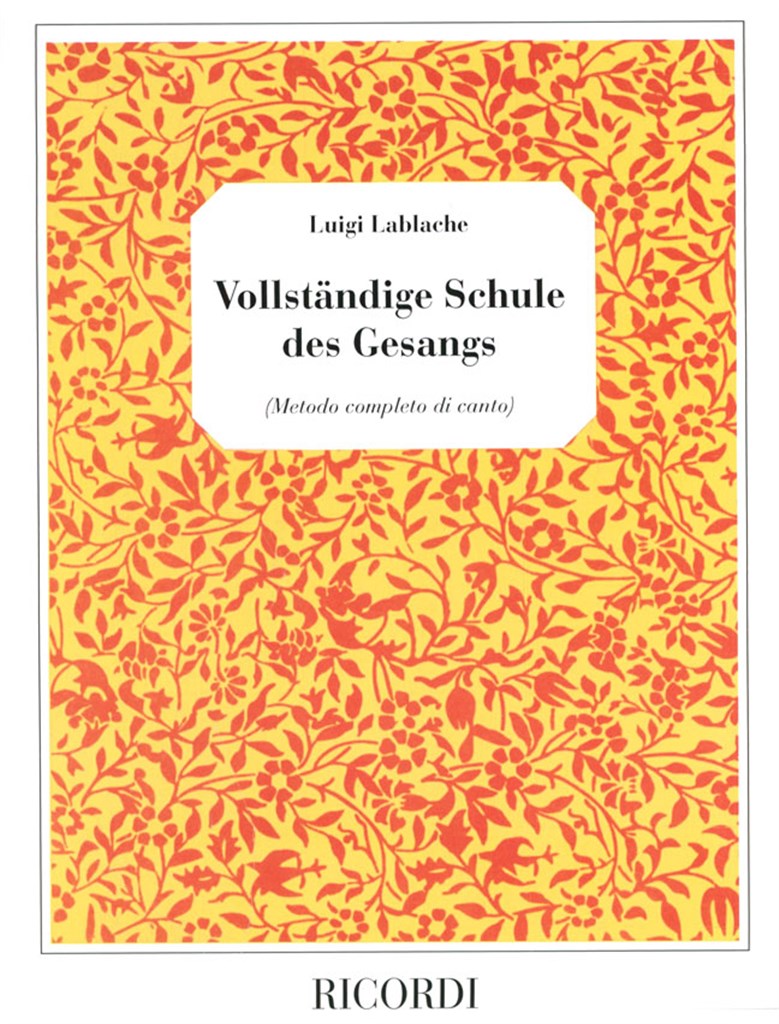 Vollständige Schule des Gesangs